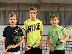 v.l. Julius Hardes, Luca Samel und Laurits Thelen (es fehlt Fabian Schlenker)