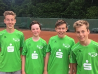 v.l. Jan Steinhoff, Hanno Hartmann, Joost Hagedorn und Niclas Samel - Foto: Samel