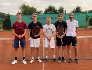 v.l.: Niclas Samel, Jörn Spahn, Fabian Seidel, Luca Samel, Frank Samel