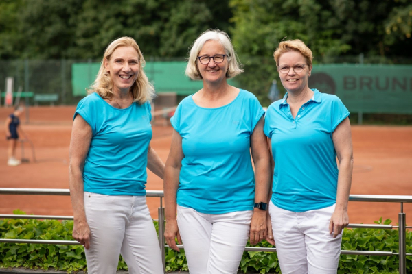 Das Orga-Team beim LK Turnier: v.l. Ingeborg Vornhusen, Conny Meyer und Britta Schönhofen 