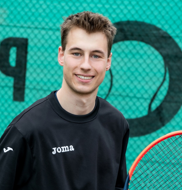 Niclas Samel gewann sein Einzel deutlich