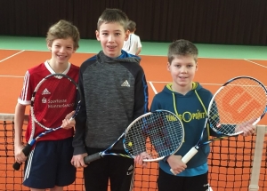 v.l. Philip Körner, Luca Samel und Laurits Thelen