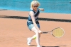 Susanne Borkmann gewann wieder ihr Einzel, steigt mit den Telgter Damen 40 aber trotzdem aus der Verbandsliga ab.  - Foto: Aumüller