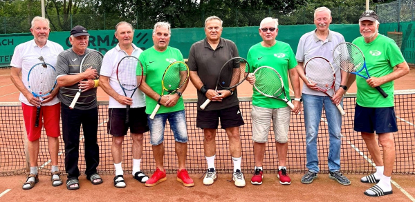 Herren 65 Doppel : Überlegener Sieg in Oeding