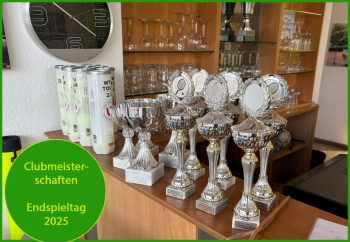 Clubmeisterschaften 2025 – Ein stimmungsvoller Endspieltag mit Fest